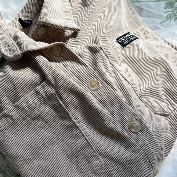 Cream corduroy shirt - Picture 2 of 3